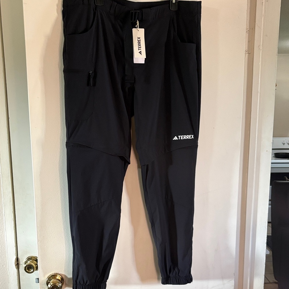 Adidas Terrex Black Lightweight Outdoor Pants